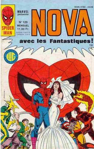 Scan de la Couverture Nova n 129